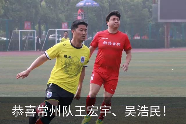 恭喜常州队王宏宇、吴浩民！